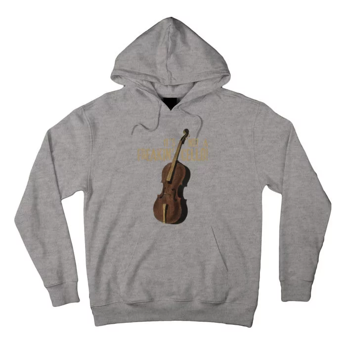 Double Bass Funny Jazz Instruments Music Tall Hoodie