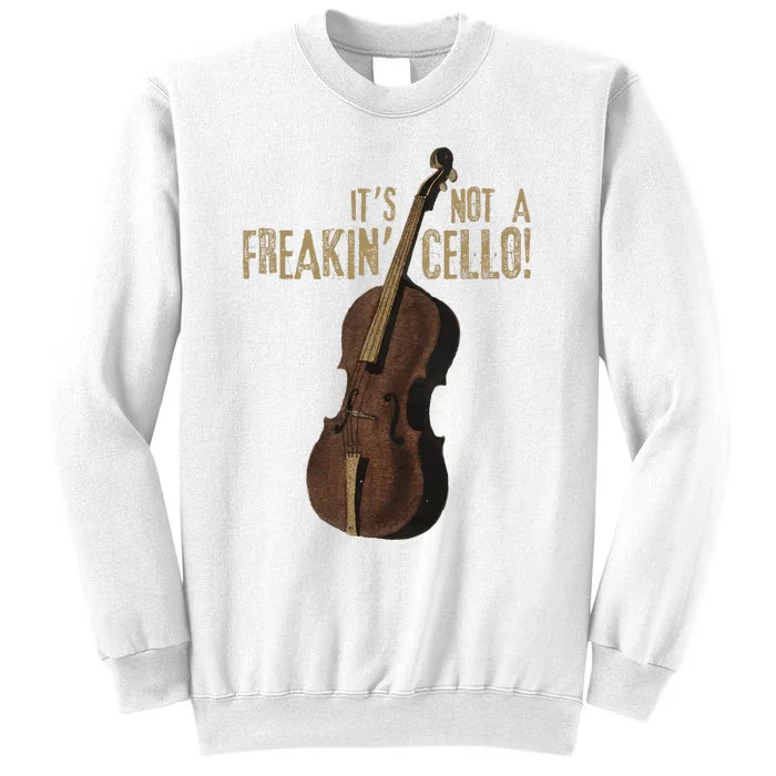 Double Bass Funny Jazz Instruments Music Sweatshirt