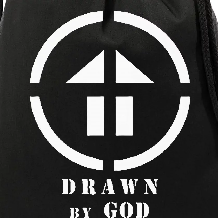 Drawn By God Drawstring Bag