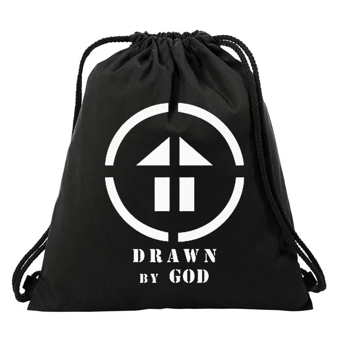 Drawn By God Drawstring Bag