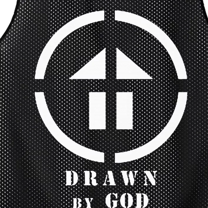 Drawn By God Mesh Reversible Basketball Jersey Tank