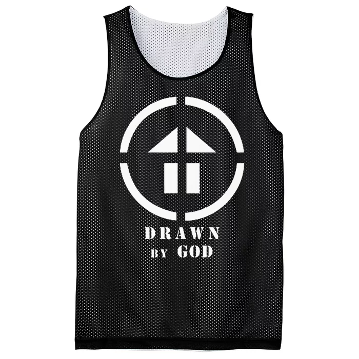 Drawn By God Mesh Reversible Basketball Jersey Tank