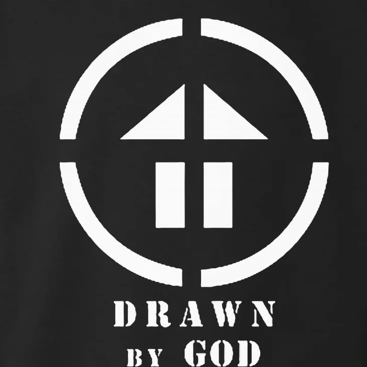 Drawn By God Toddler Hoodie