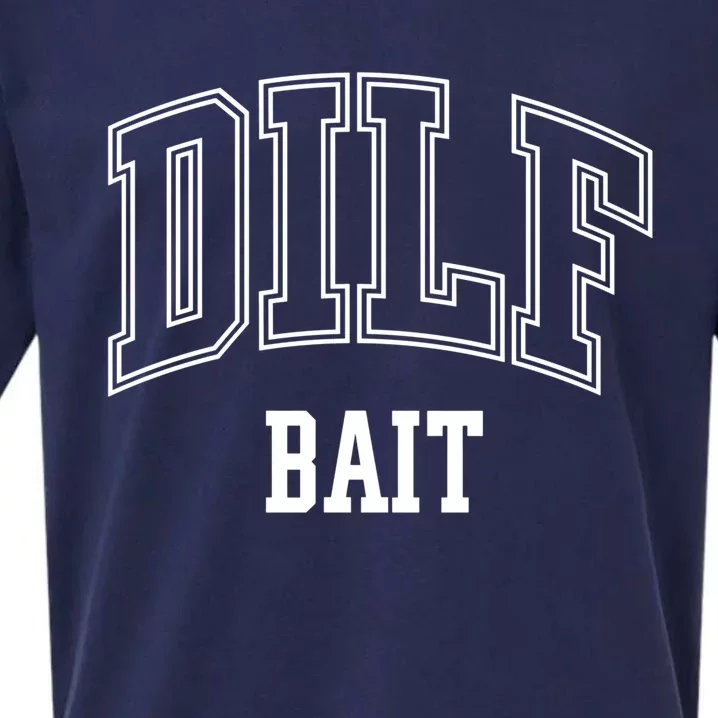 Dilf Bait Gift Sueded Cloud Jersey T-Shirt