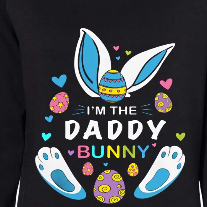 Daddy Bunny Gift Matching Family Easter Gift Dad Gift Womens California Wash Sweatshirt