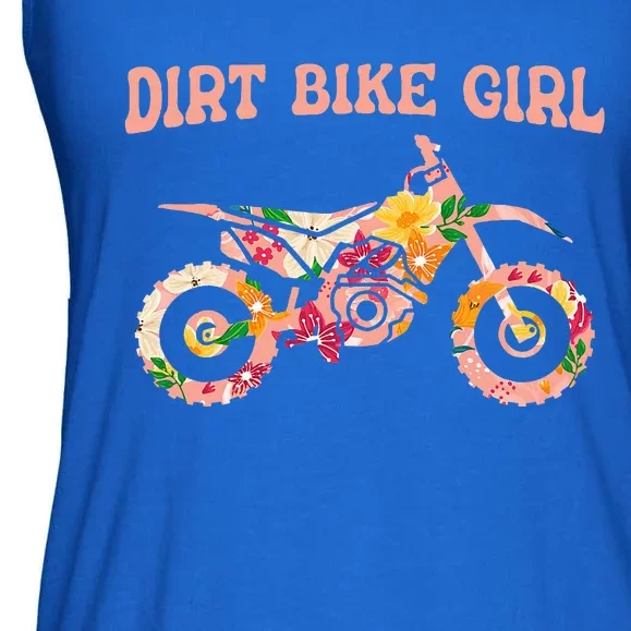 Dirt Bike Girl Ladies Essential Flowy Tank