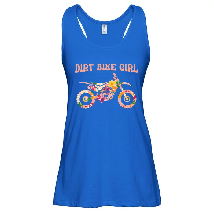 Dirt Bike Girl Ladies Essential Flowy Tank