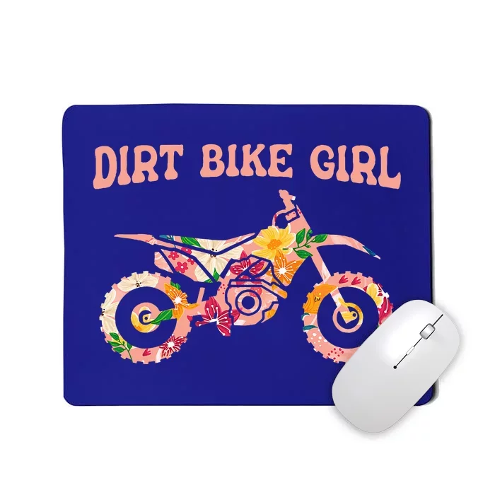 Dirt Bike Girl Mousepad