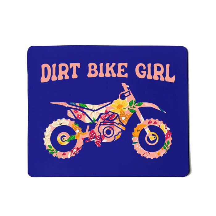 Dirt Bike Girl Mousepad