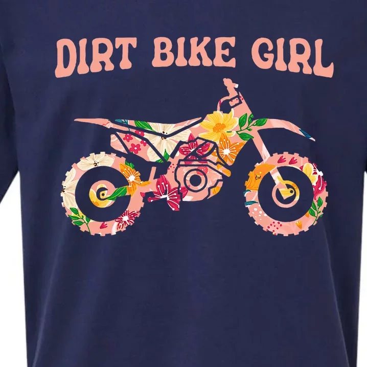 Dirt Bike Girl Sueded Cloud Jersey T-Shirt