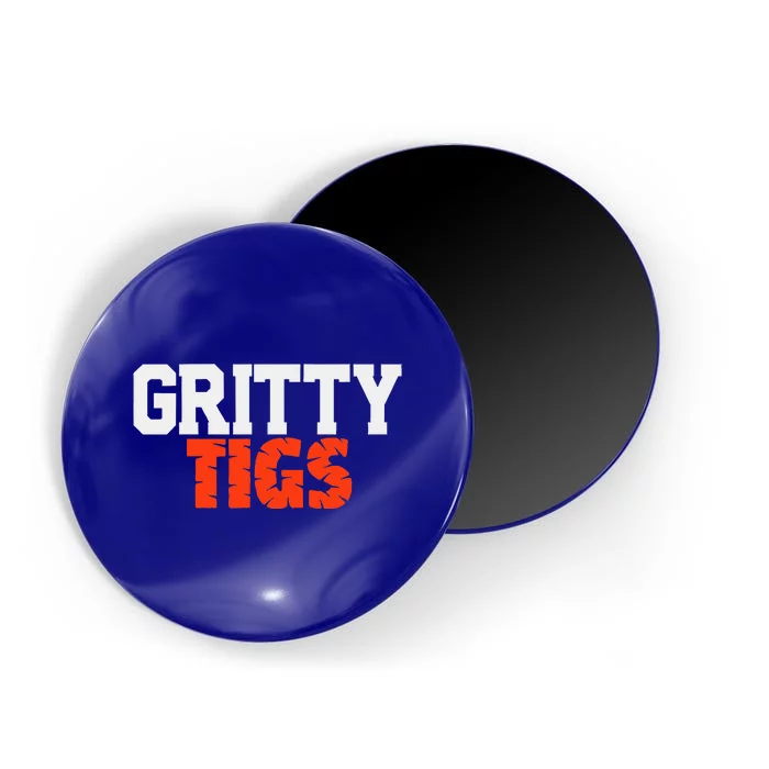 Detroit Baseball Gritty Tigs Magnet