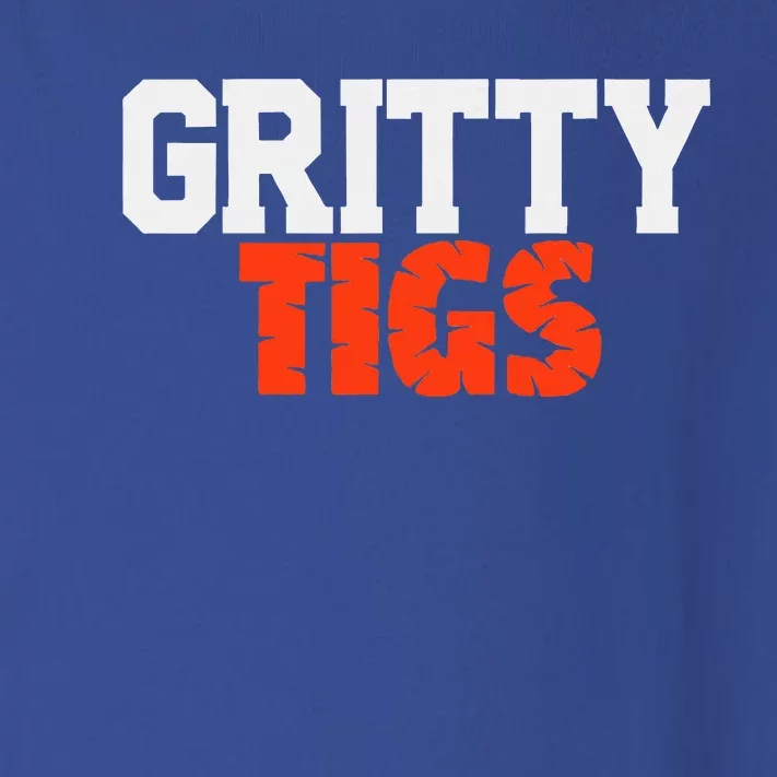 Detroit Baseball Gritty Tigs Toddler Long Sleeve Shirt