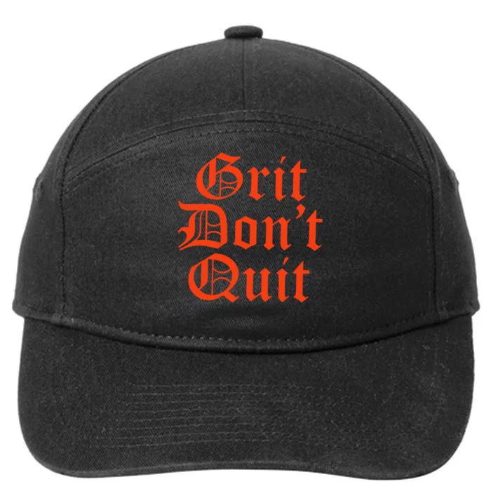 Detroit Baseball Grit Don’T Quit 7-Panel Snapback Hat