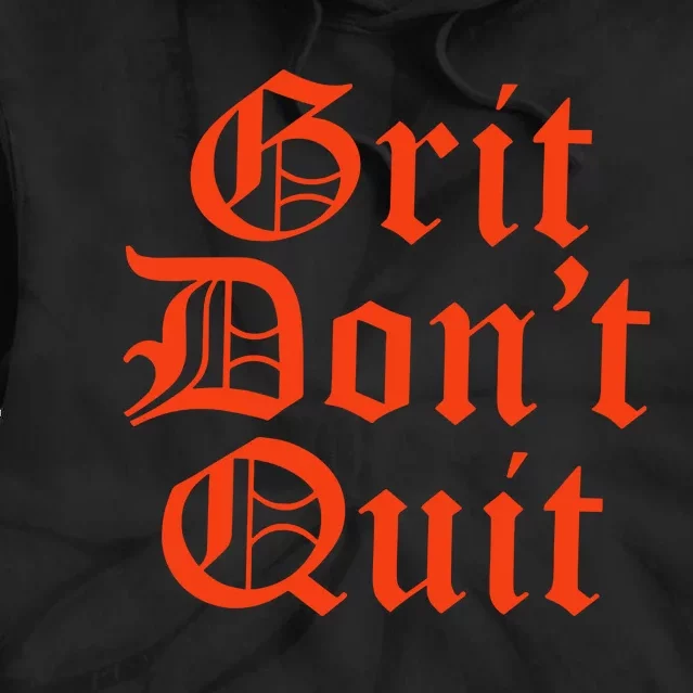 Detroit Baseball Grit Don’T Quit Tie Dye Hoodie