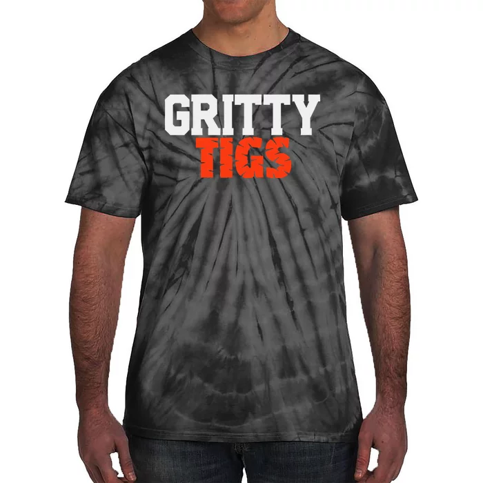 Detroit Baseball Gritty Tigs Tie-Dye T-Shirt