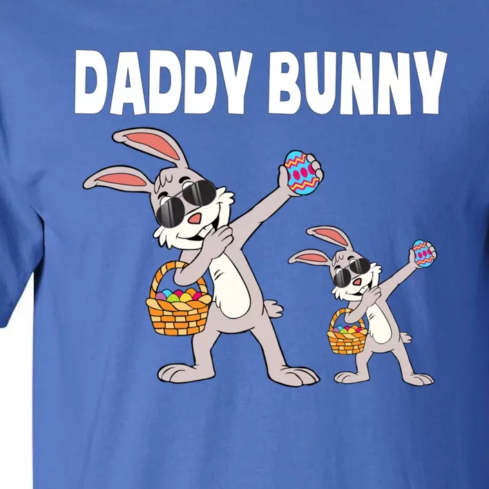 Daddy Bunny Gift Cute Matching Family Dad Easter Gift Tall T-Shirt