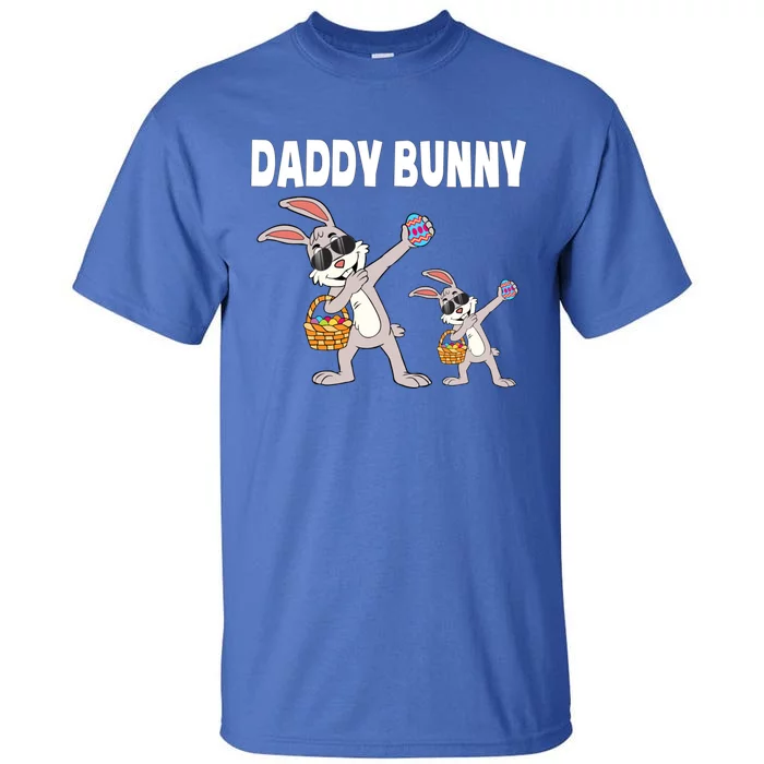 Daddy Bunny Gift Cute Matching Family Dad Easter Gift Tall T-Shirt