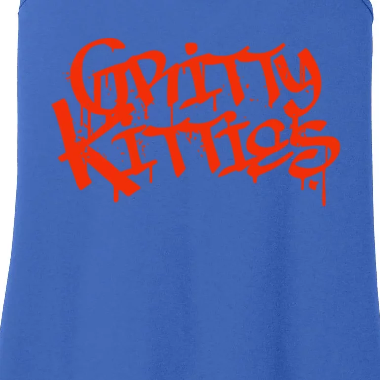 Detroit Baseball Gritty Kitties Ladies Essential Tank