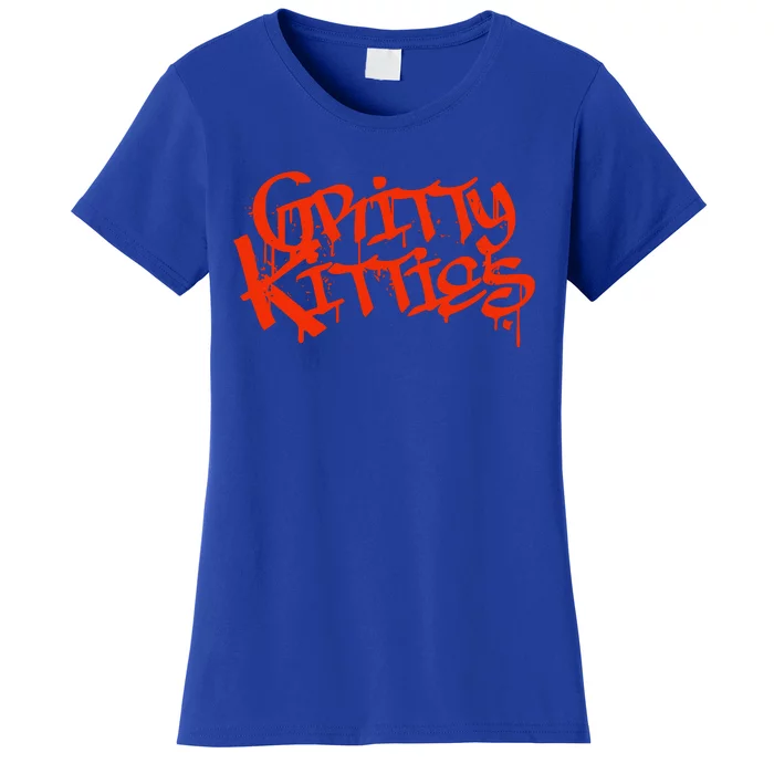 Detroit Baseball Gritty Kitties Women's T-Shirt