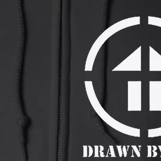 Drawn By God Logo Full Zip Hoodie