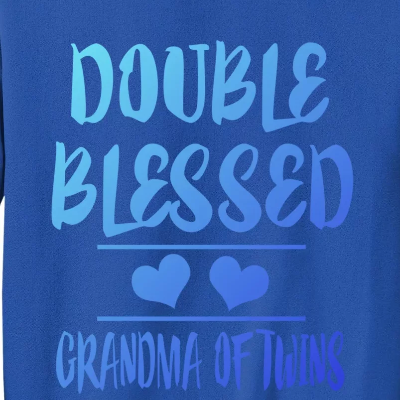 Double Blessed Grandma Of Twins Grandmother Gift Sweatshirt