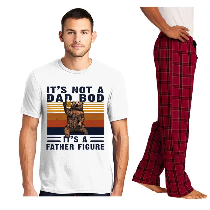 Dad Bod Gift Bear Its Not A Dad Bod Its A Father Figure Gift Pajama Set