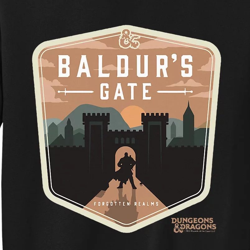 Dungeons Baldurs Gate Forgotten Realms Logo Sweatshirt