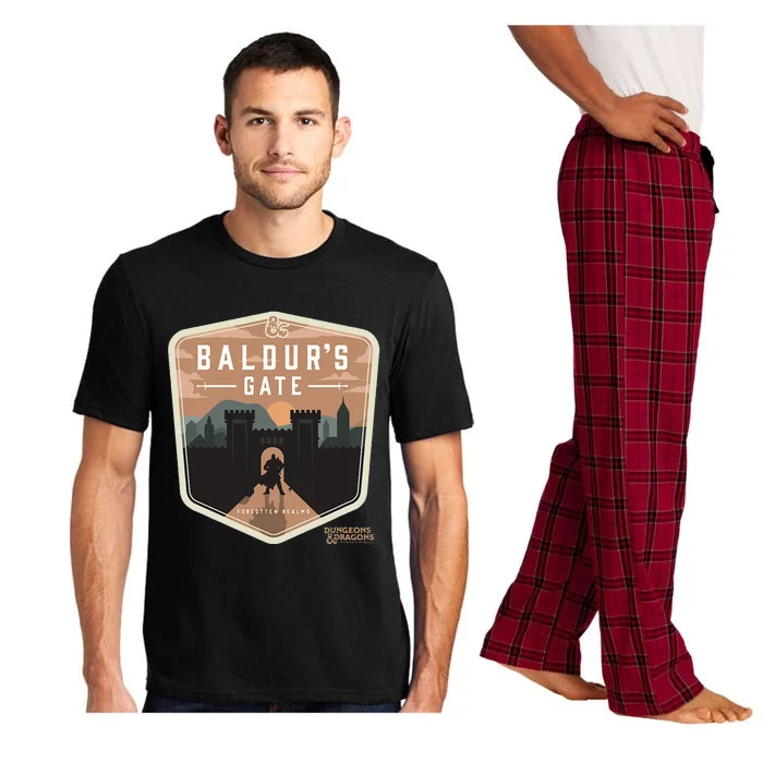 Dungeons Baldurs Gate Forgotten Realms Logo Pajama Set