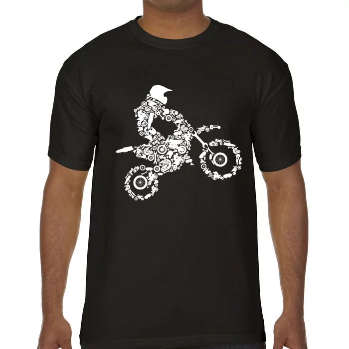 Dirt Bike Gift For Rider Motocross Enduro Dirt Biking Gift Comfort Colors T-Shirt