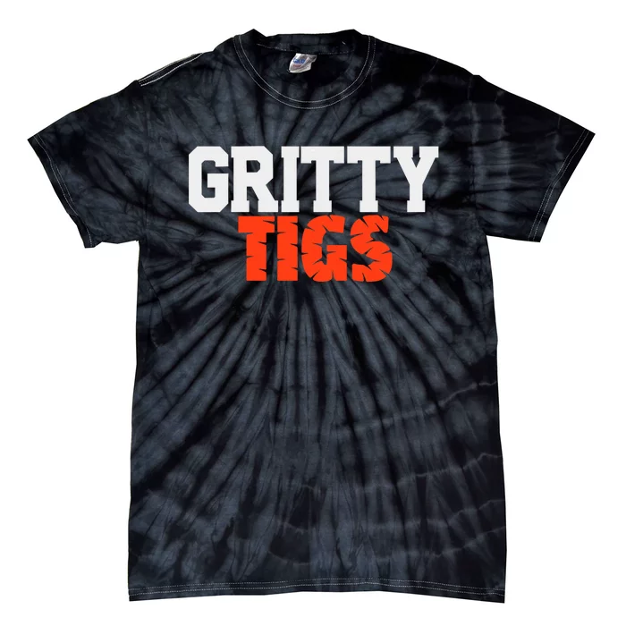 Detroit Baseball Gritty Tigs Tie-Dye T-Shirt