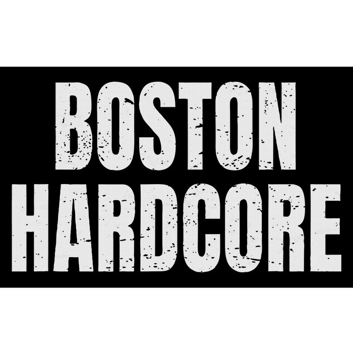 Distressed Boston Hardcore Punk Bumper Sticker