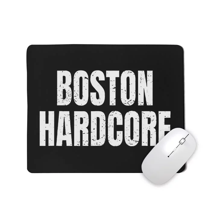 Distressed Boston Hardcore Punk Mousepad