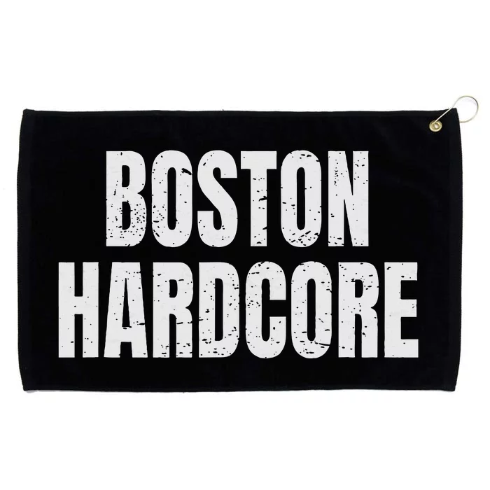 Distressed Boston Hardcore Punk Grommeted Golf Towel