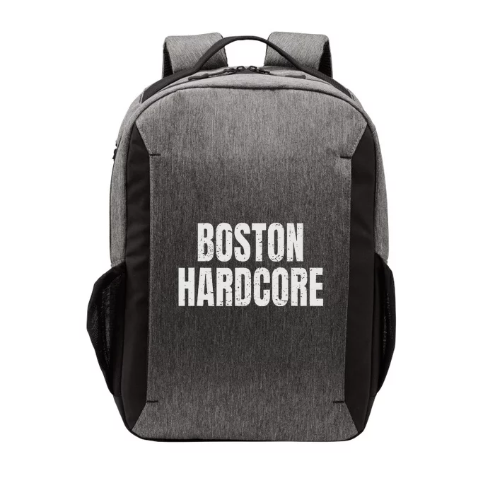 Distressed Boston Hardcore Punk Vector Backpack