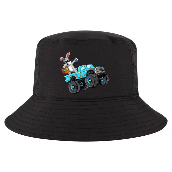 Dabbing Bunny Happy Easter Monster Truck Lovers Cool Comfort Performance Bucket Hat