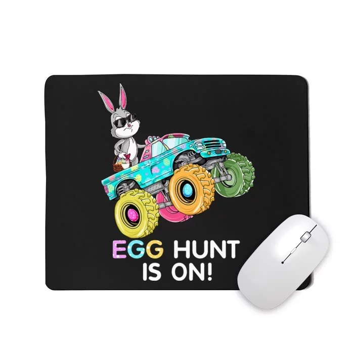 Dabbing Bunny Happy Easter Monster Truck Lovers Mousepad