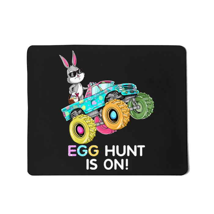 Dabbing Bunny Happy Easter Monster Truck Lovers Mousepad