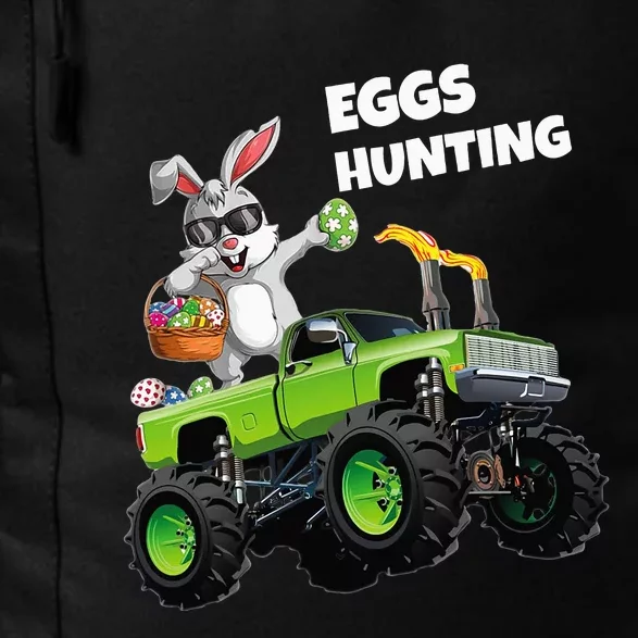 Dabbing Bunny Happy Easter Monster Truck Lovers Eggs Hunting Daily Commute Backpack