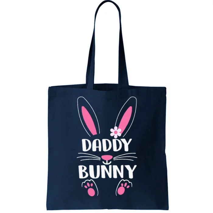 Daddy Bunny Happy Easter Day Sunday Unique Daddy Gift Tote Bag