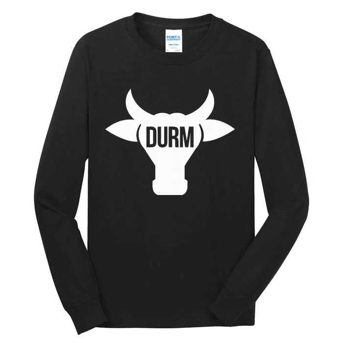 Durm Bull Head Tall Long Sleeve T-Shirt