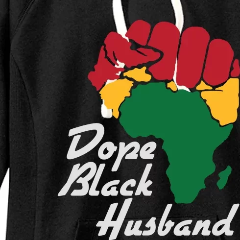 Dope Black Husband Black History Month Women's Fleece Hoodie