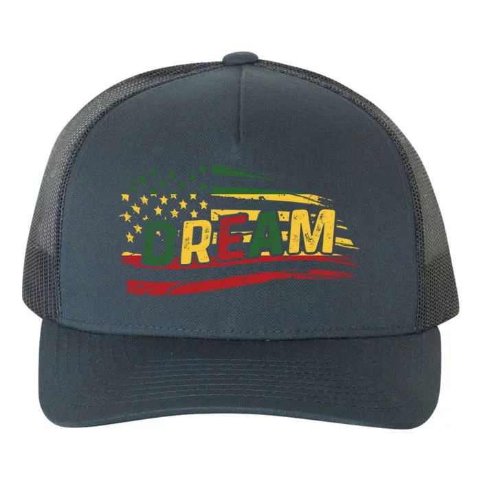 Dream Black History Gift Yupoong Adult 5-Panel Trucker Hat