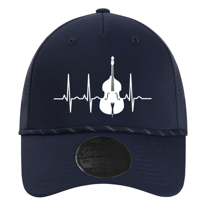 Double Bass Heartbeat Funny Jazz Instruments Music Performance The Dyno Cap