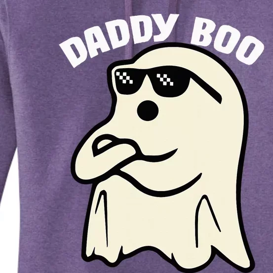 Daddy Boo Halloween Family Matching Costume Ghost Dad 2024 Women's Pullover Hoodie