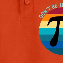 Don't Be Irrational, Happy Pi Irrational, Funny Symbol Pi Day Dry Zone Grid Performance Polo