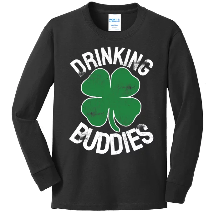 Drinking Buddies Irish Matching ST PATRICKS DAY Beer Drunk Kids Long Sleeve Shirt