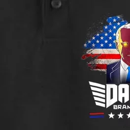 Dark Brandon Is Rising Dark Brandon Rises Pro Biden USA Trending Dry Zone Grid Performance Polo