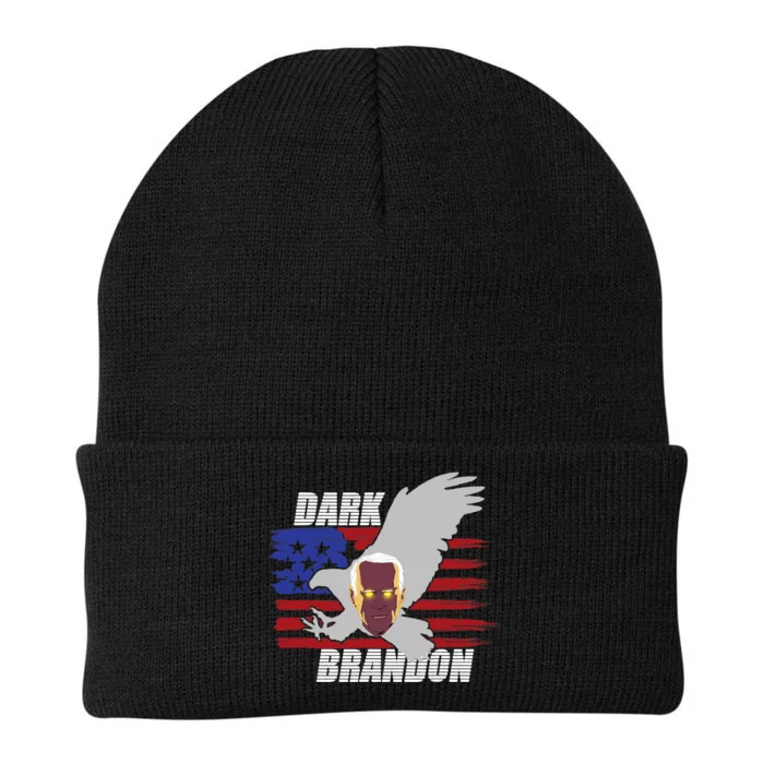 Dark Brandon Joe Biden Dark Brandon Meme Trending Knit Cap Winter Beanie