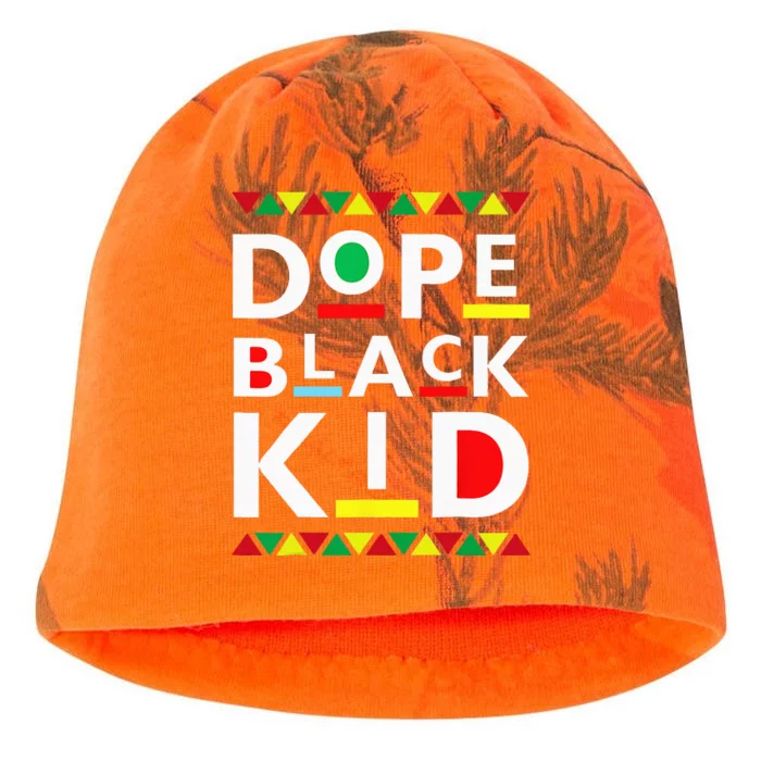 Dope Black Juneteenth Black History Month Kati - Camo Knit Beanie