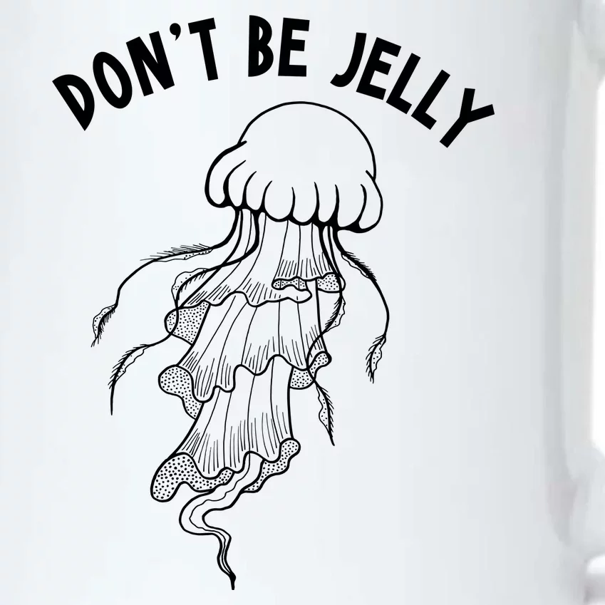 Dont Be Jelly Funny Humor Black Color Changing Mug